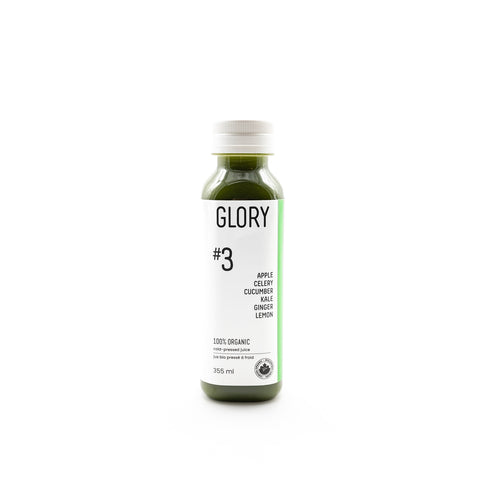 Juice #3 : Apple Lemon Kale Cucumber Celery Ginger