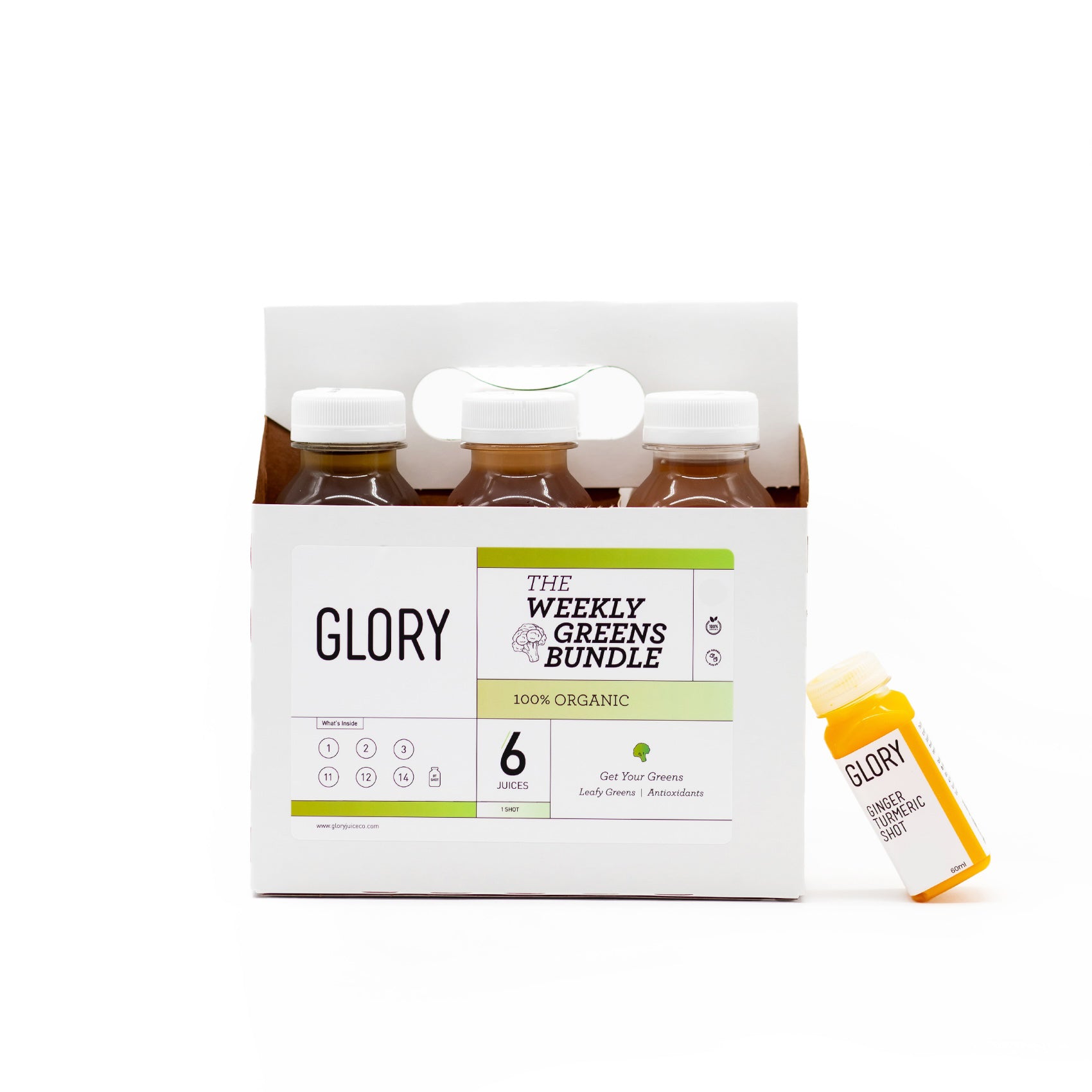 Weekly Greens Juice Bundle – Glory Juice