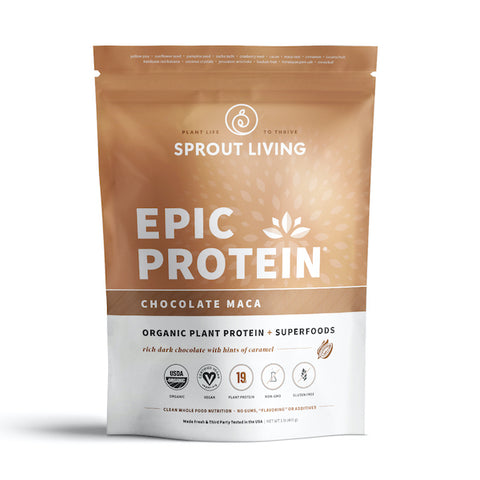 Sprout Living Organic Protein Powder — Chocolate Maca