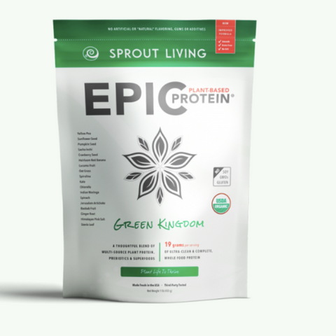 EPIC Additions: Sprout Living’s Green Kingdom Protein Powder