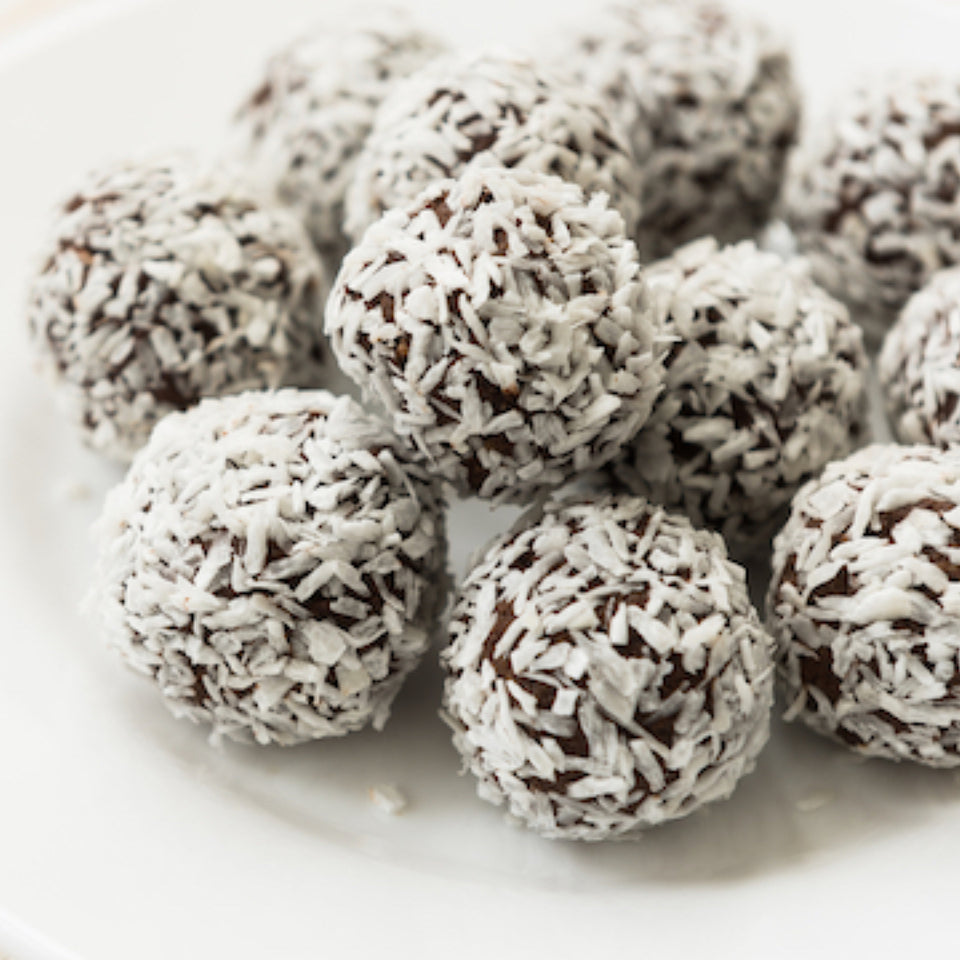 Recipe / Chocolate Maca Energy Balls Glory Juice Co.
