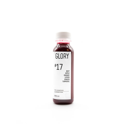 Juice #17 :  Apple Beet Orange Lemon Ginger Turmeric