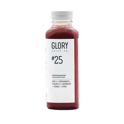 Juice #25 : Apple Pomegranate Pineapple Orange Raspberry Lemon