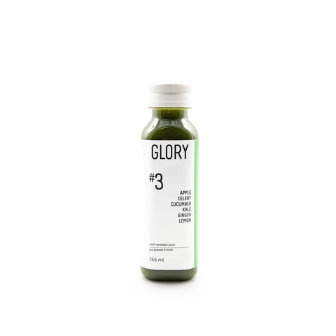 Juice #3 : Apple Lemon Kale Cucumber Celery Ginger