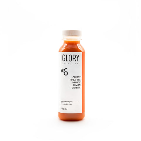 Juice #6 : Carrot Pineapple Orange Lemon Turmeric