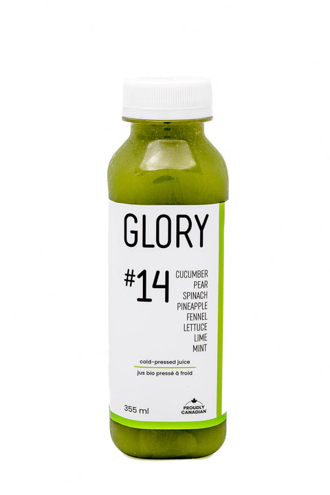 Juice #14 : Pear Cucumber Fennel Pineapple Lettuce Spinach Mint Lime