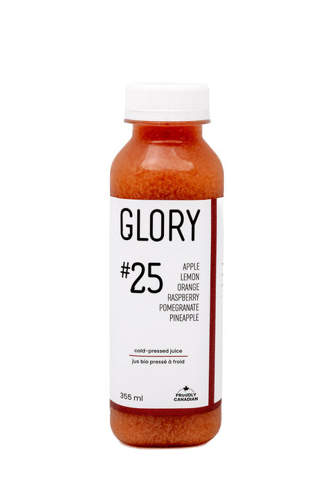Juice #25 : Apple Pomegranate Pineapple Orange Raspberry Lemon