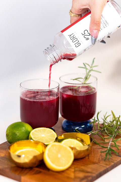 Juice #25 : Apple Pomegranate Pineapple Orange Raspberry Lemon