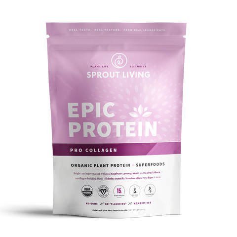 Sprout Living: Organic Protein Powder + Vegan Pro Collagen
